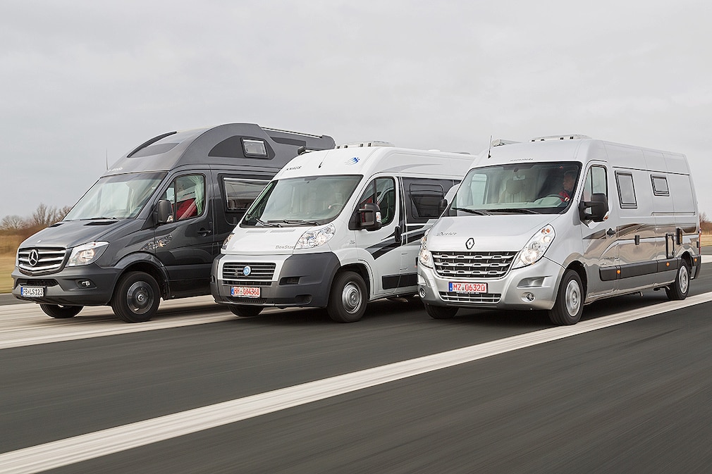 La Strada Regent L, Knaus BoxStar Street 600, Karmann Dexter GO 620