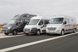 La Strada Regent L, Knaus BoxStar Street 600, Karmann Dexter GO 620