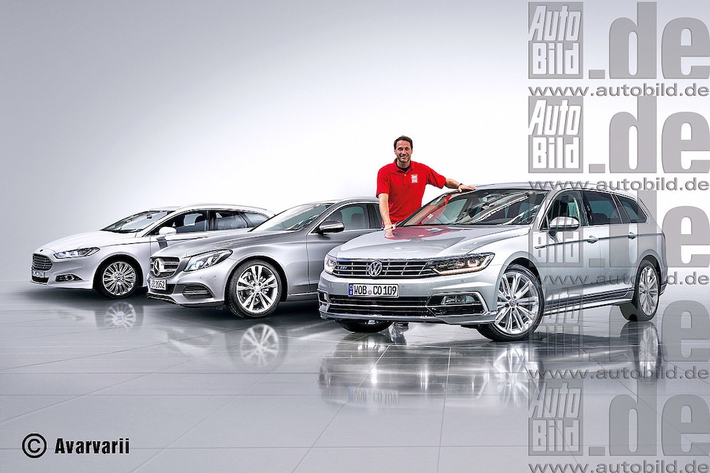 Ford Mondeo Mercedes C-Klasse VW Passat