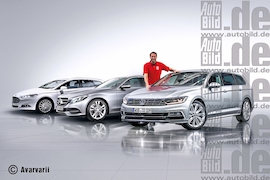 Ford Mondeo Mercedes C-Klasse VW Passat