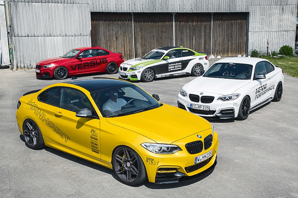 Dieselspeed P 410 Evo Henni Performance M235i HP Manhart Performance MH2 400 Clubsport Versus Performance V235i