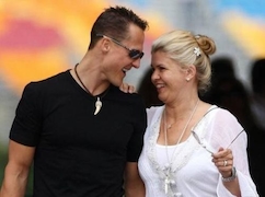 Corinna Schumacher dankt den Fans ihres Manns für ihre Unterstützung