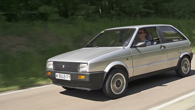 Im ersten Seat Ibiza nach Spanien
