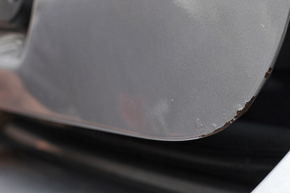 VW Passat B7, Rost an der Heckklappe