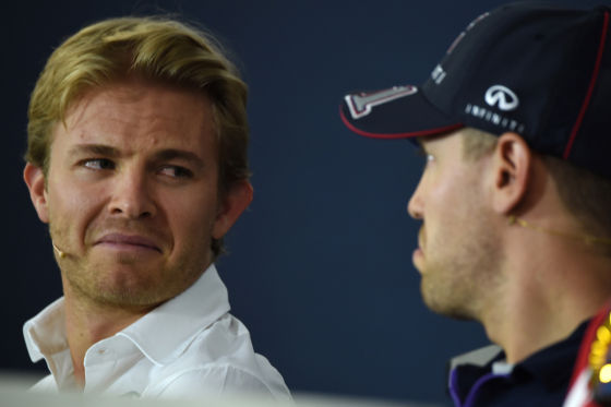 Vettel & Rosberg