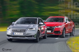 Audi A2Q und Q6 Illustration