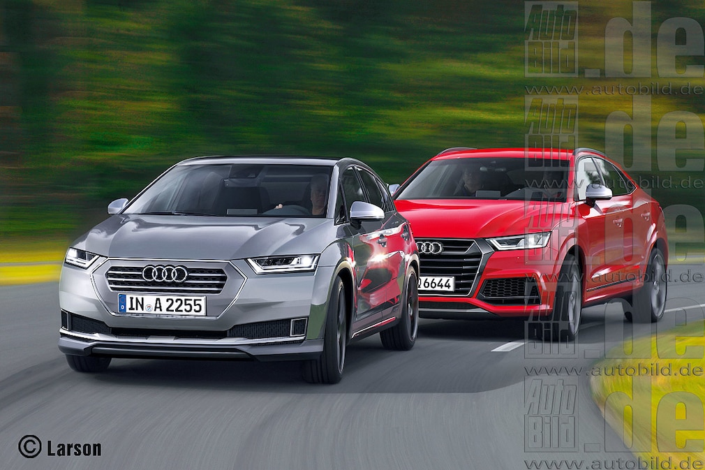 Audi A2Q und Q6 Illustration