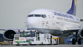 TaxiBot Flugzeugschlepper mit Diesel-Elektro-Antrieb