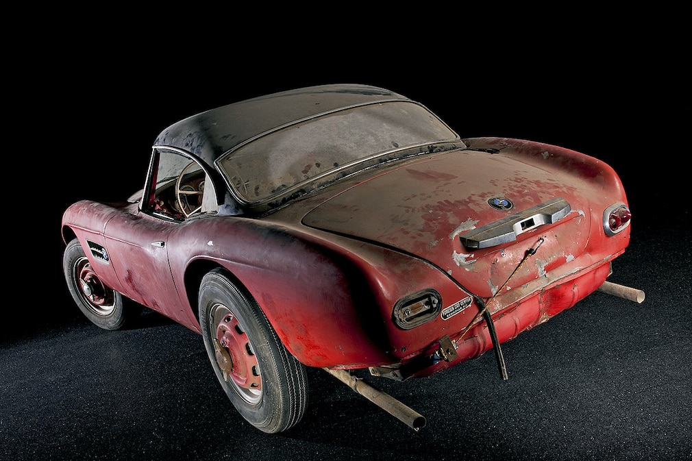 Sonderausstellung Elvis BMW 507 im BMW Museum