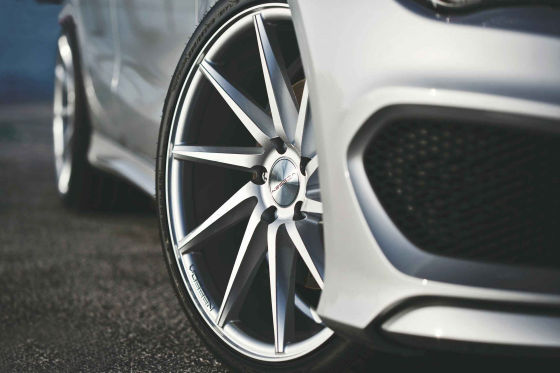 Mercedes CLA auf Vossen VVSCVT