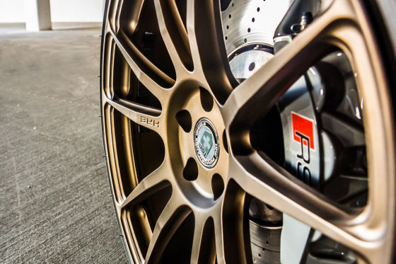 Audi RS7 auf HRE P44SC in Satin Bronze