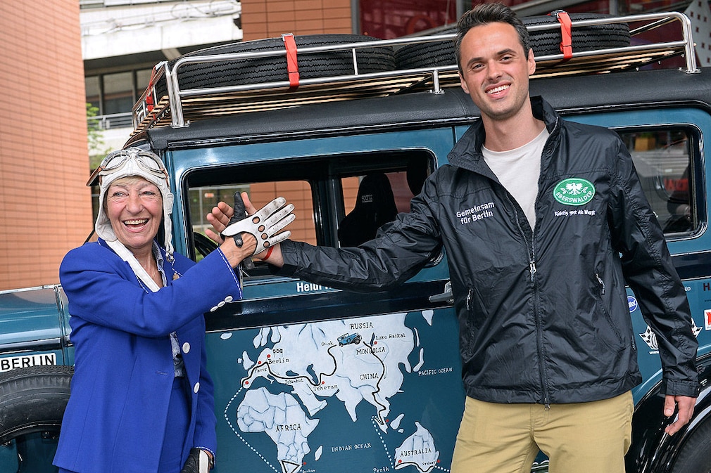 Heidi Hetzer: Weltumrundung im Oldtimer