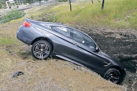 BMW M4: Crash in Neukaledonien