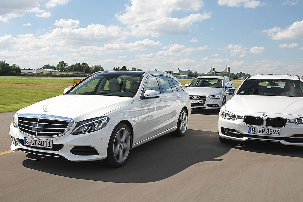 Audi A4 BMW 3er Mercedes C-Klasse