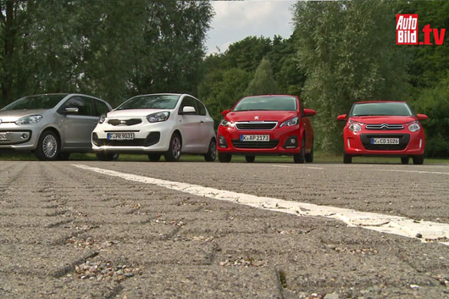 Video Citoen C1 Amp Peugeot 108 Vs Vw Up Amp Kia Picanto