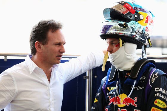 Horner & Vettel