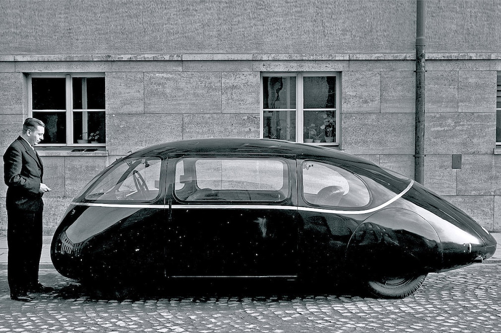 Der Schlörwagen mit Karl Schlör