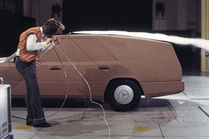 Windkanal historisch