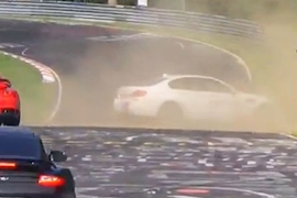 Ring-Taxi Nürburgring: BMW M5 gecrasht