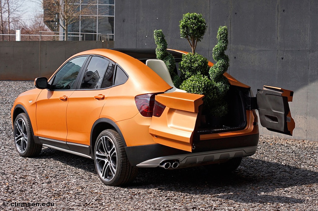Design-Studie Deep Orange: BMW X4 Pickup