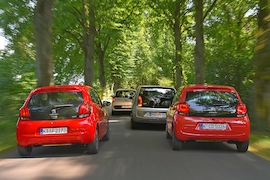 Citroën C1 Peugeot 108 Kia Picanto VW Up
