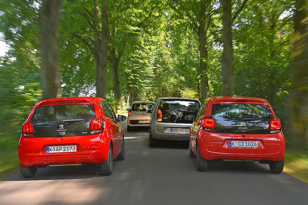 Citroën C1 Peugeot 108 Kia Picanto VW Up