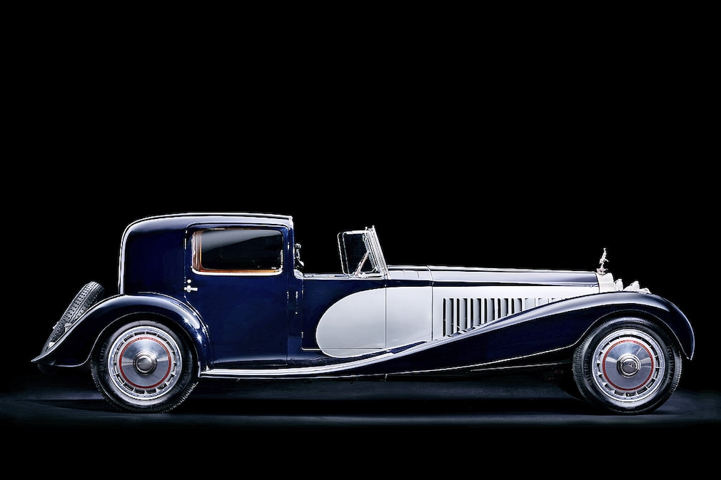 Historisches Vorbild der Bugatti-Legende Ettore Bugatti  ist der Typ 41 Royale