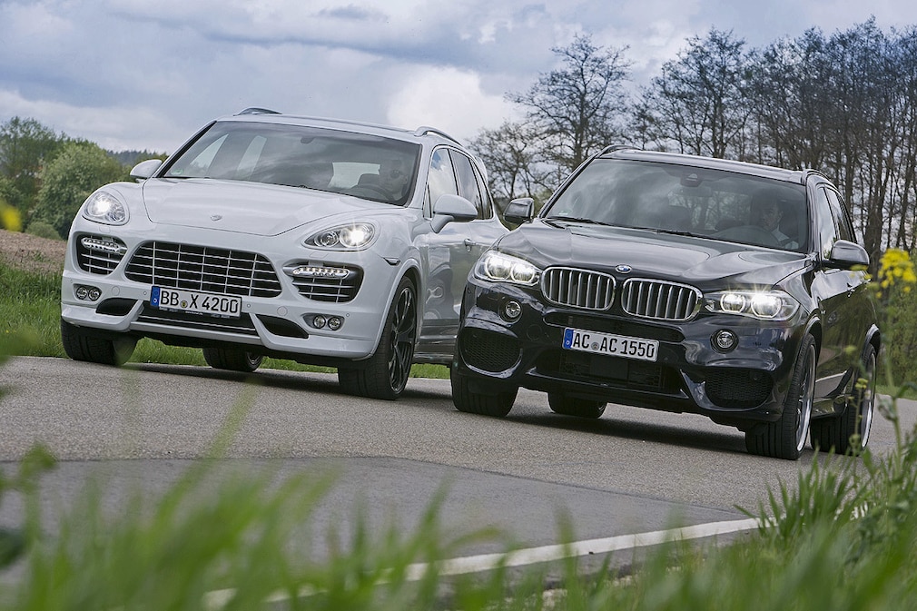 AC Schnitzer X5 M50d Techart Cayenne S Diesel