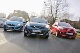 Kia Picanto Nissan Micra Suzuki Splash