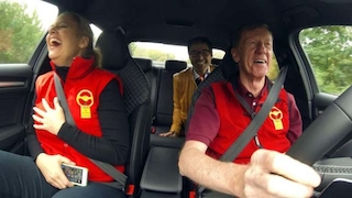Das Goldene Lenkrad Barbara Schöneberger Walter Röhrl