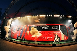 Neuer Bus für Bayern München