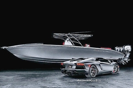 Lamborghini Aventador und Speedboot: Vorteilspack für eine Million Dollar