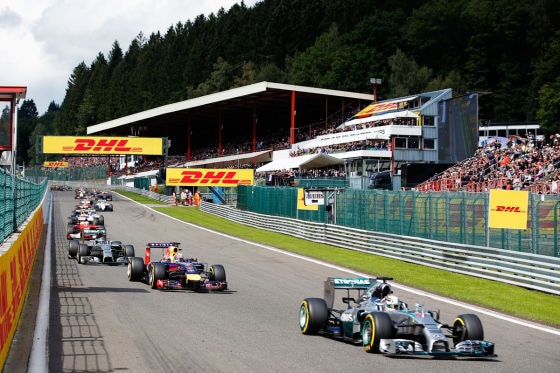 F1 in Belgien