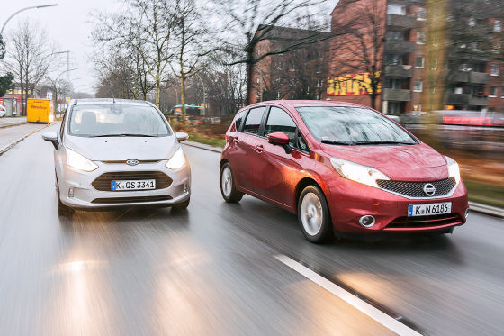 Ford B-Max Nissan Note