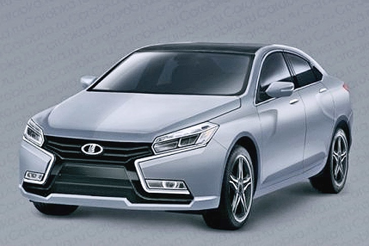 Lada Vesta (Illustration)