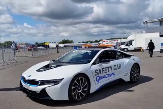 BMW i8 als Safety Car der Formula E