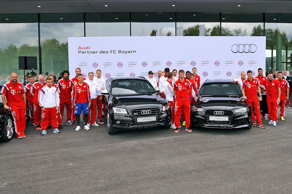 Neue Audis für FC Bayern München