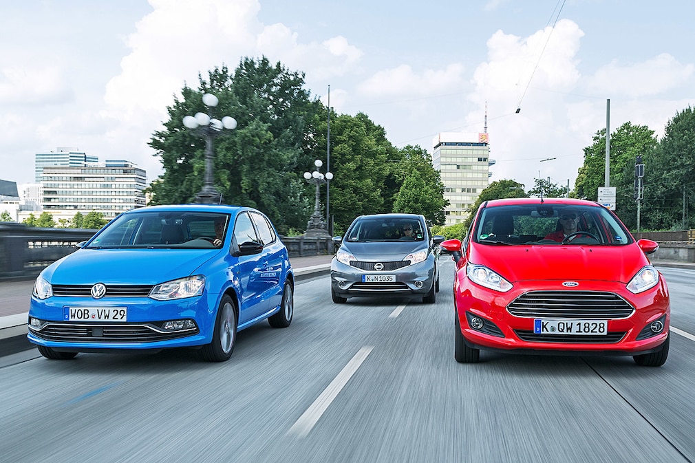 Ford Fiesta Nissan Note VW Polo