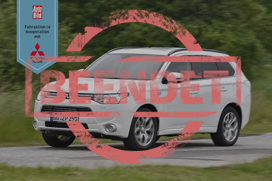 Partneraktion: Mitsubishi Plug-in Hybrid Outlander