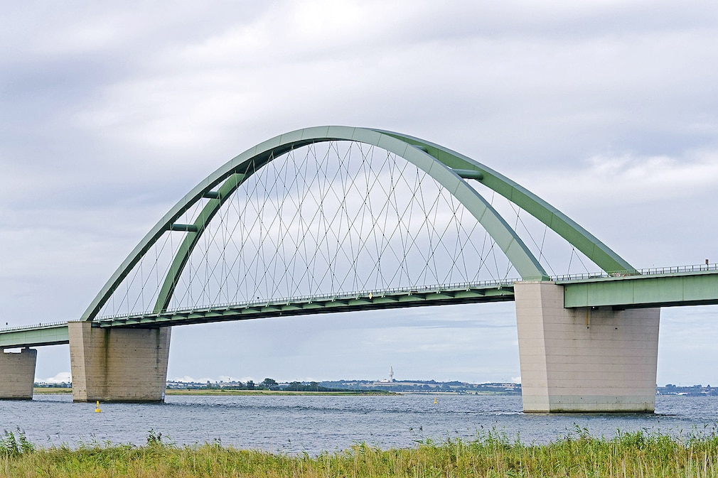 Die Fehmarnsundbrücke