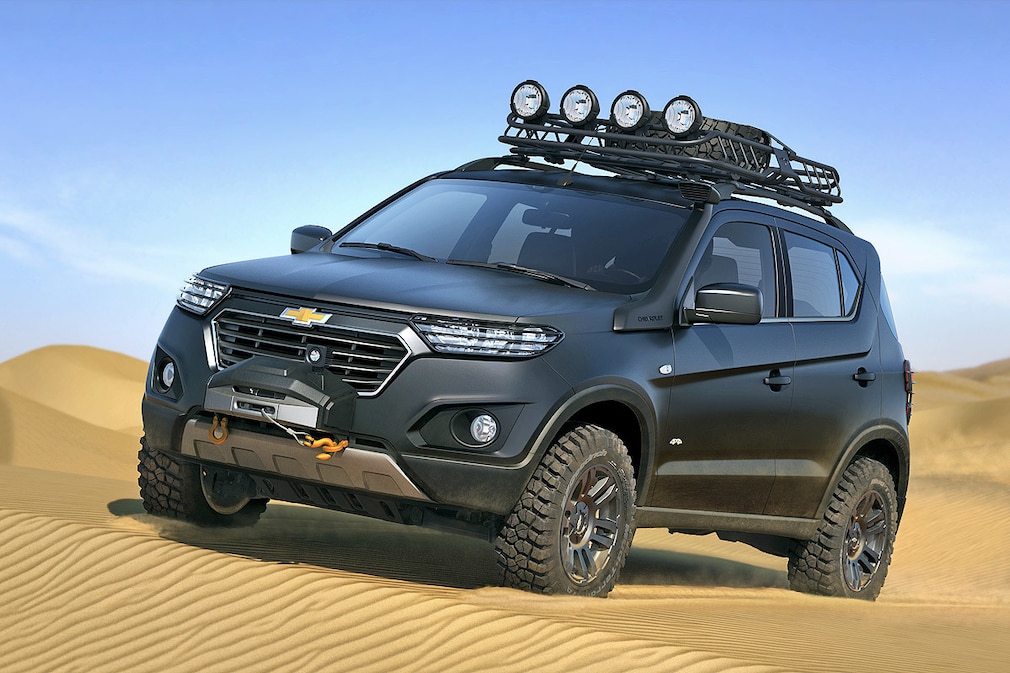 Chevrolet Niva Concept: Moskau Motor Show 2014