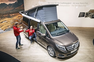 Mercedes V-Klasse Marco Polo: Schlafprobe