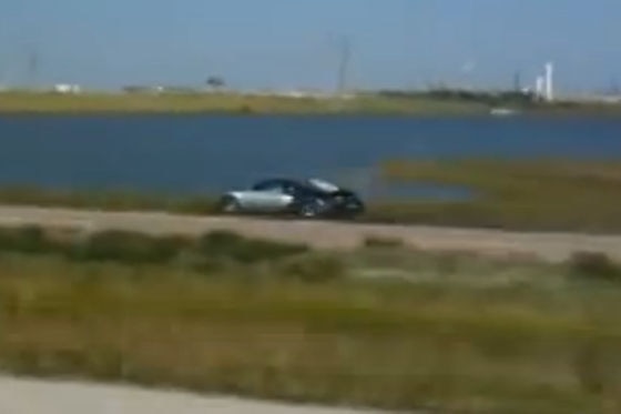 Bugatti-Crash in Texas 2009