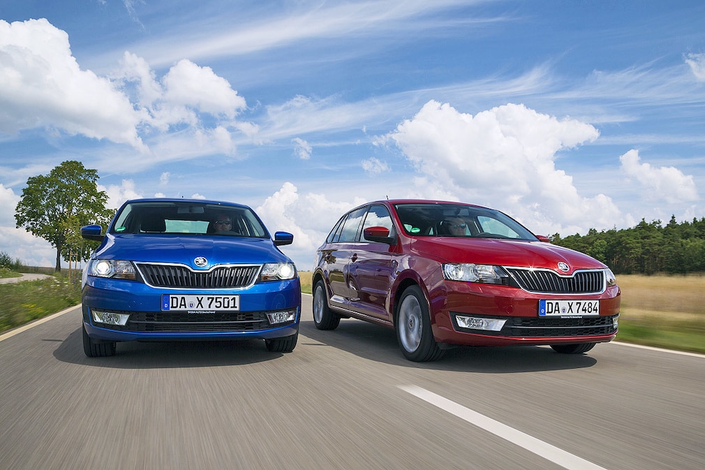 Skoda Rapid 1.6 TDI, Skoda Rapid Spaceback 1.4 TSI
