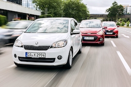 Hyundai i10 Skoda Citigo Toyota Aygo