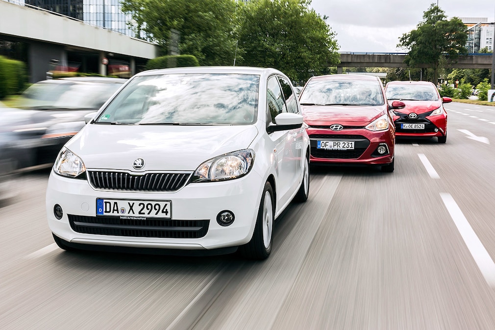 Hyundai i10 Skoda Citigo Toyota Aygo