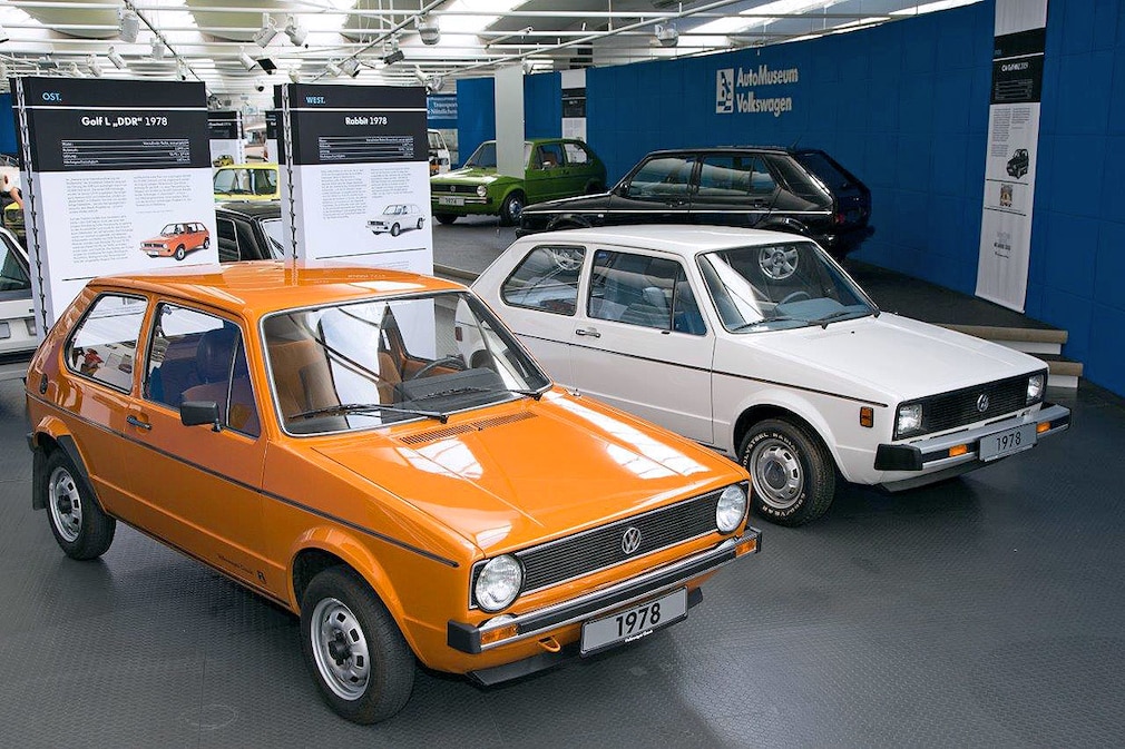 DDR-Golf und VW Rabbit