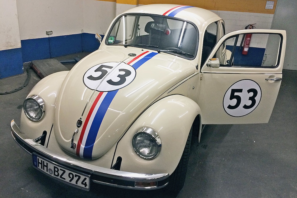 VW Käfer im Herbie-Look
