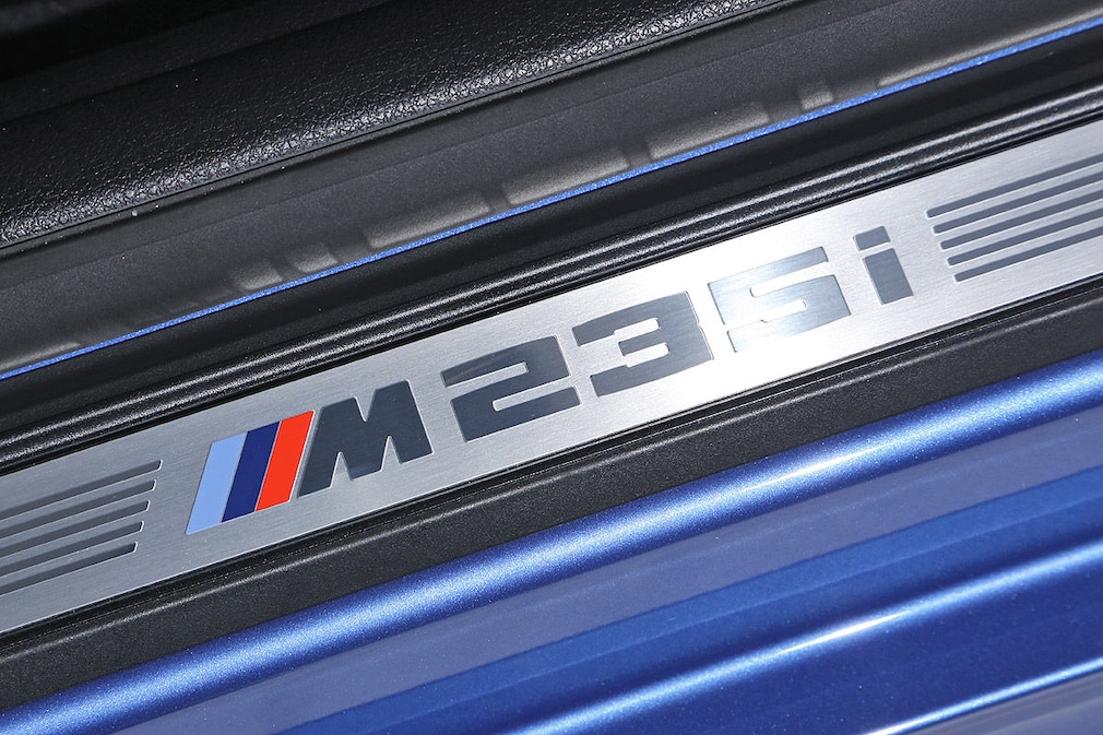 BMW 2er Cabrio: Sitzprobe