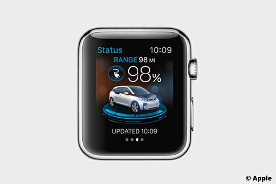 Apple Watch mit BMW i3 und i8: Die Uhr weiß, wo das Auto steht - AUTO BILD
